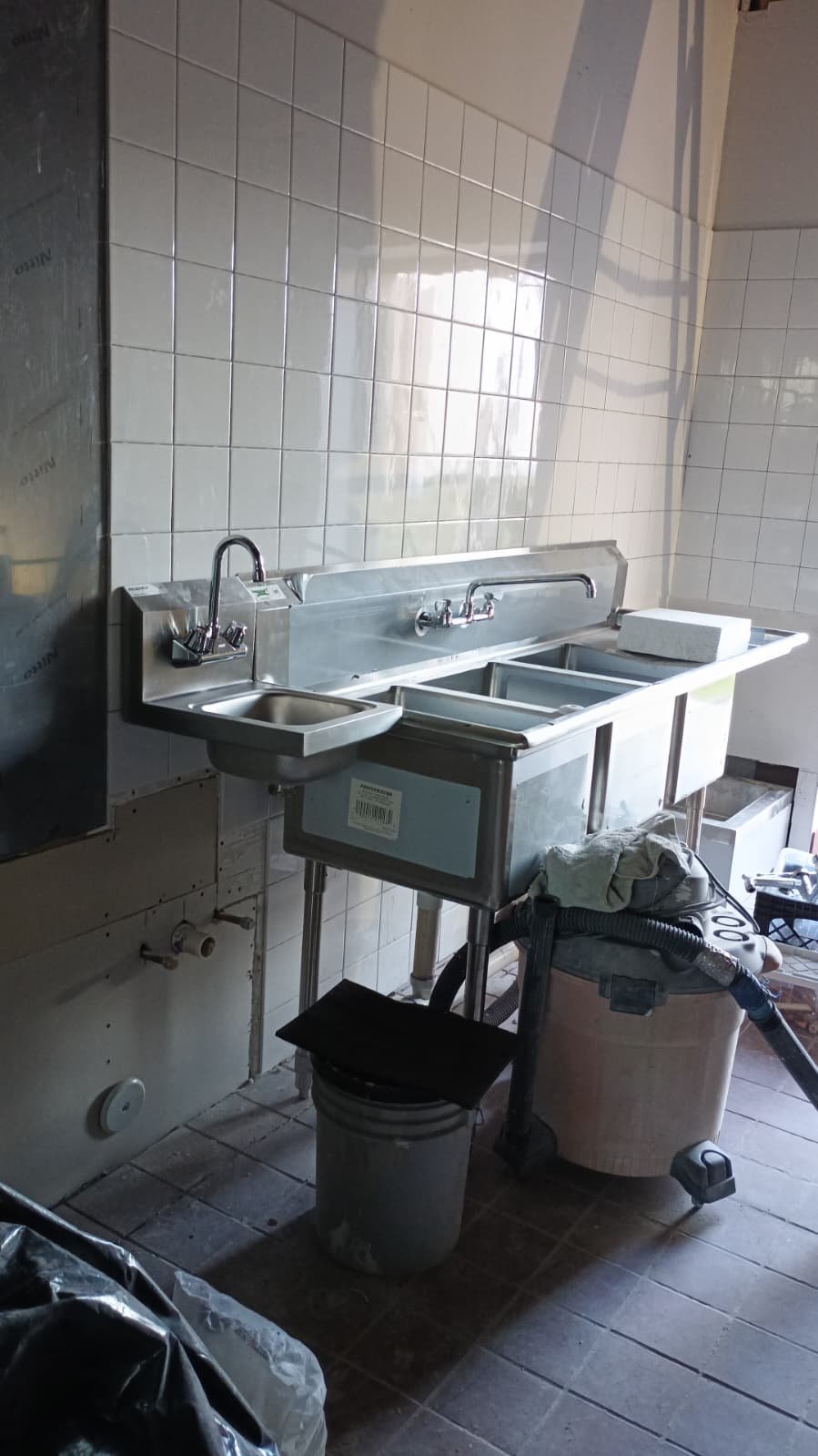 Guest bathroom plumbing refresh with new fixtures