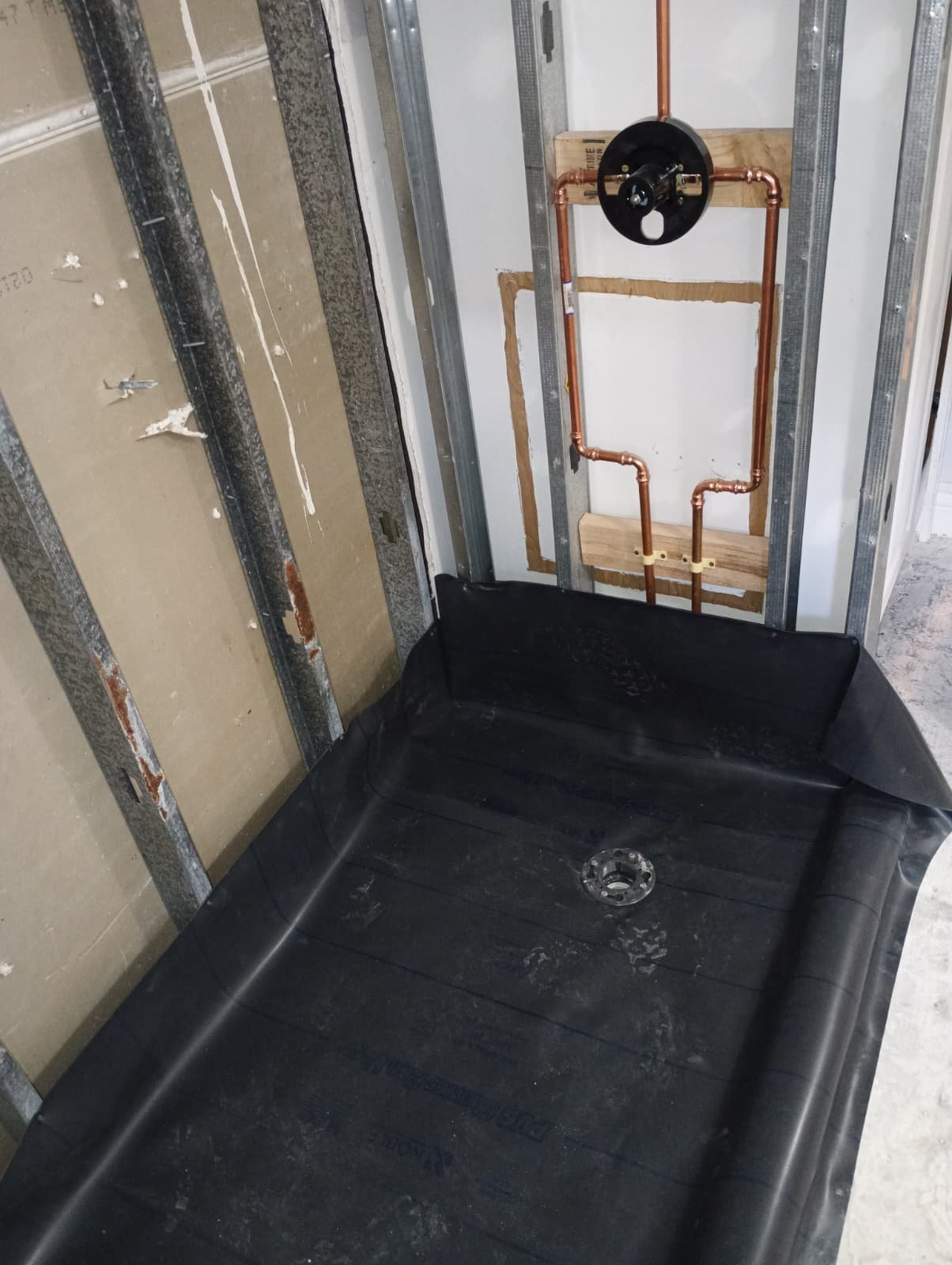 Hidden wall leak repair before water damage