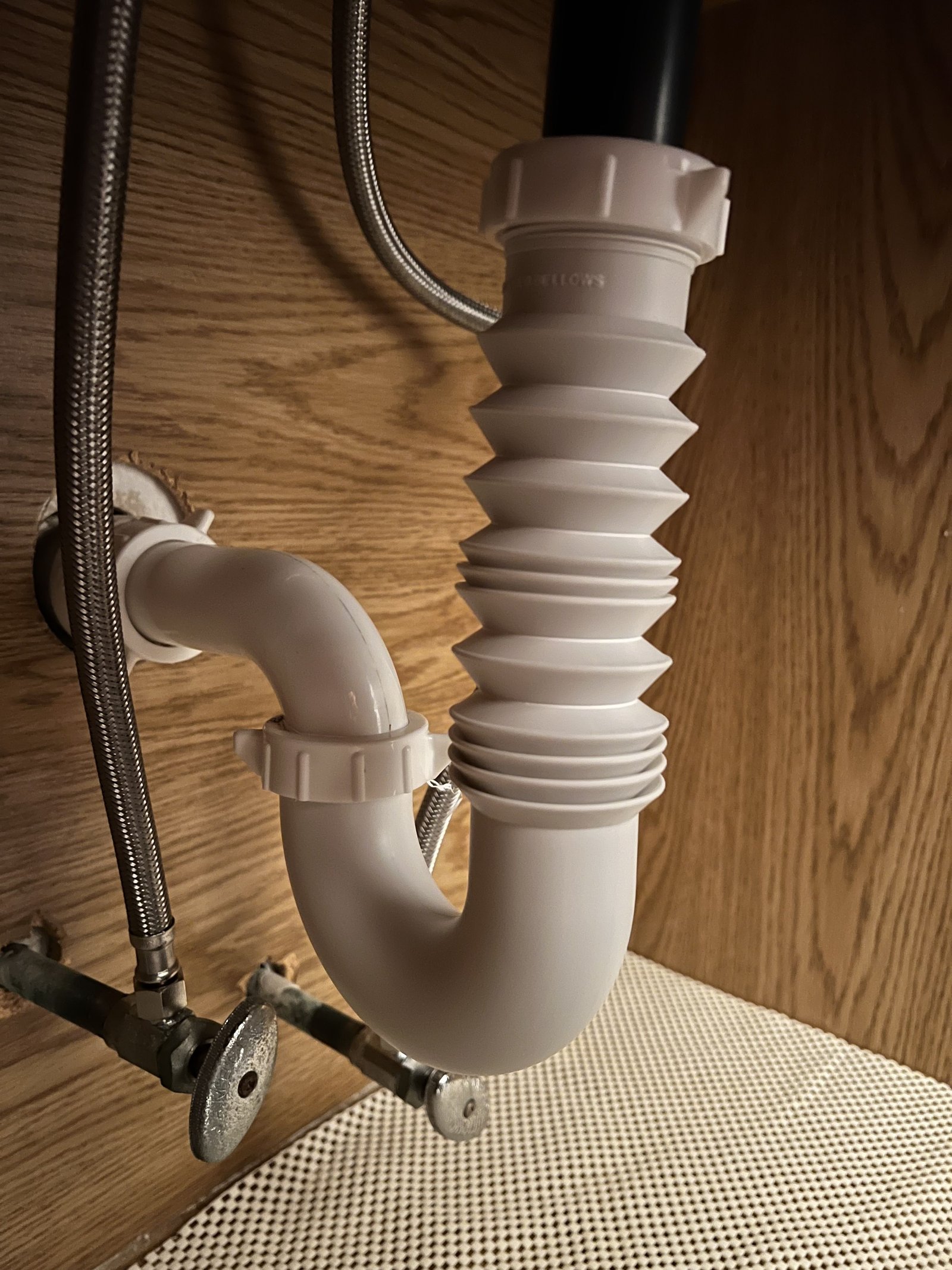 Outdoor hose bib replacement and new water line