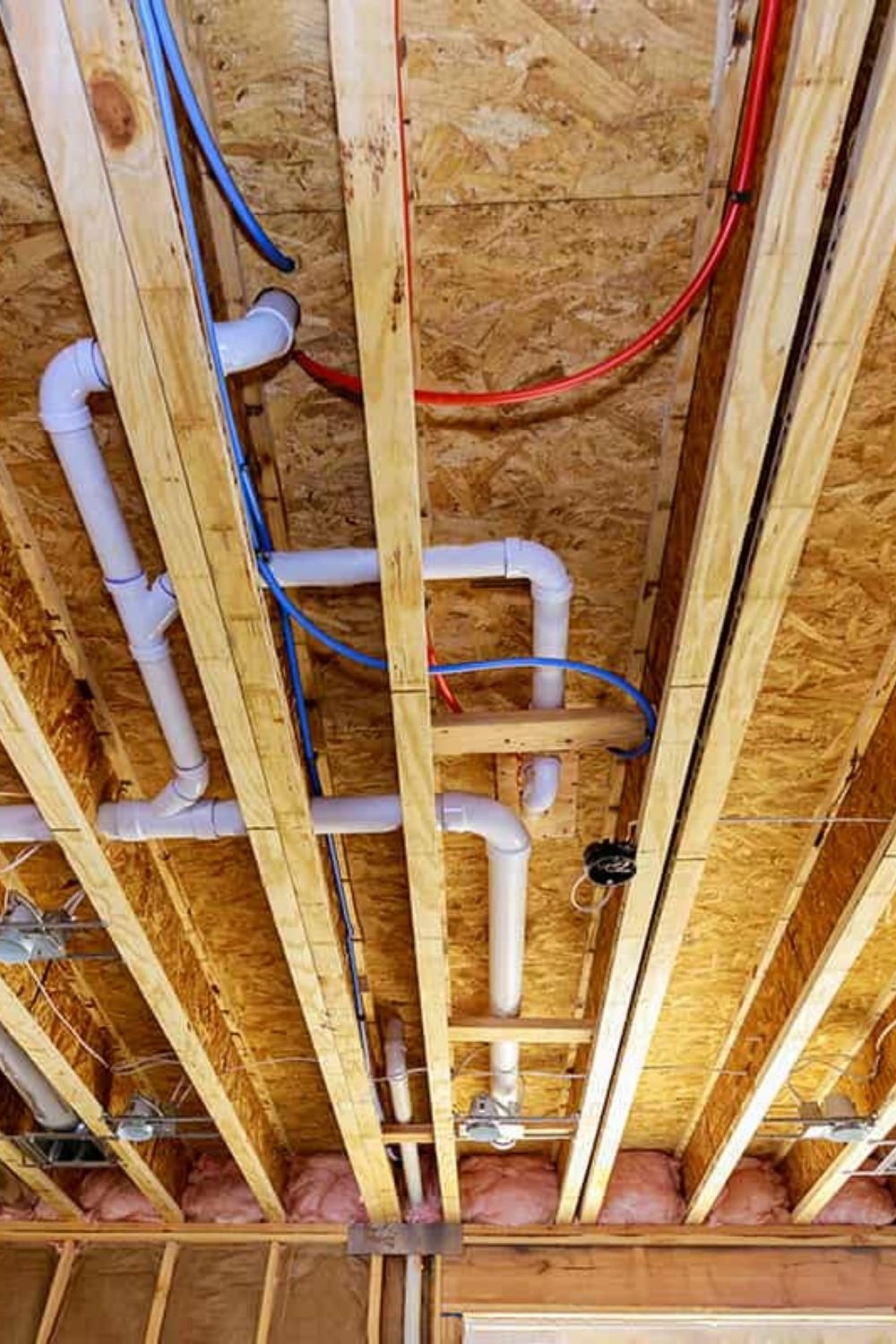 Hot water recirculation pump installation